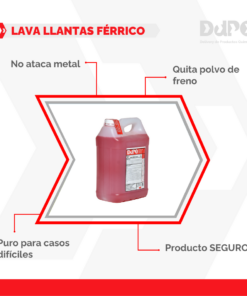 Alternative view of 0921 - Lava Llantas Férrico 5 lt