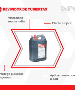 Alternative view of 1114 - Revividor de Cubiertas 1 lt